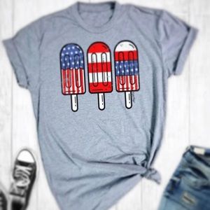 Patriotic Popsicle tee